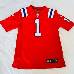 Red Patriots Cam Newton Jersey